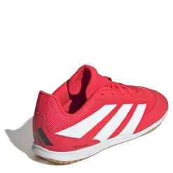 adidas Predator League Childrens Indoor Football Boots in Red