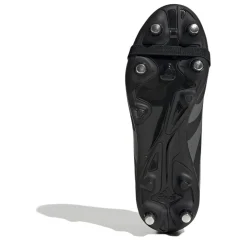 adidas Predator League Fold Over Tongue Childrens Soft Ground Football Boots in Black