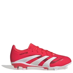 adidas Predator League Juniors Firm Ground Football Boots in Red