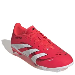 adidas Predator League Juniors Firm Ground Football Boots in Red