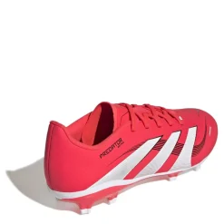 adidas Predator League Juniors Firm Ground Football Boots in Red