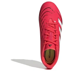 adidas Predator League Juniors Firm Ground Football Boots in Red