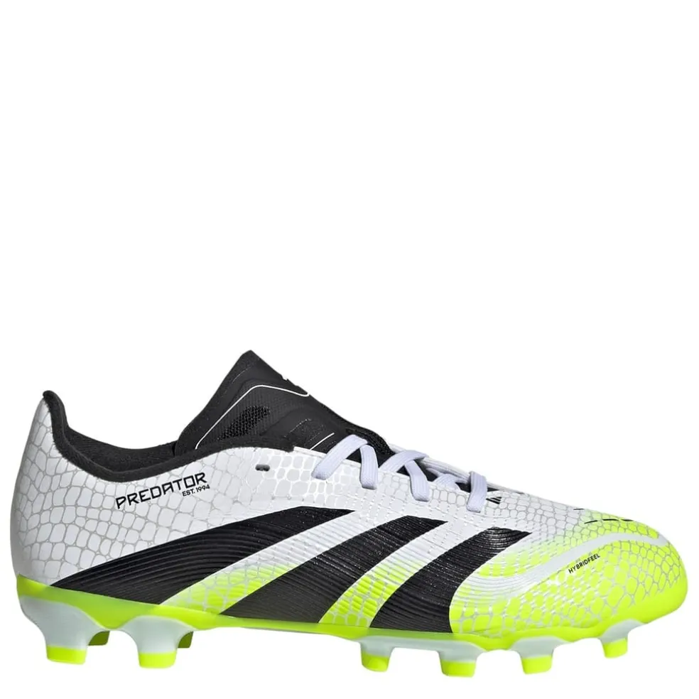 adidas Predator League Juniors Multi Ground Football Boots in White