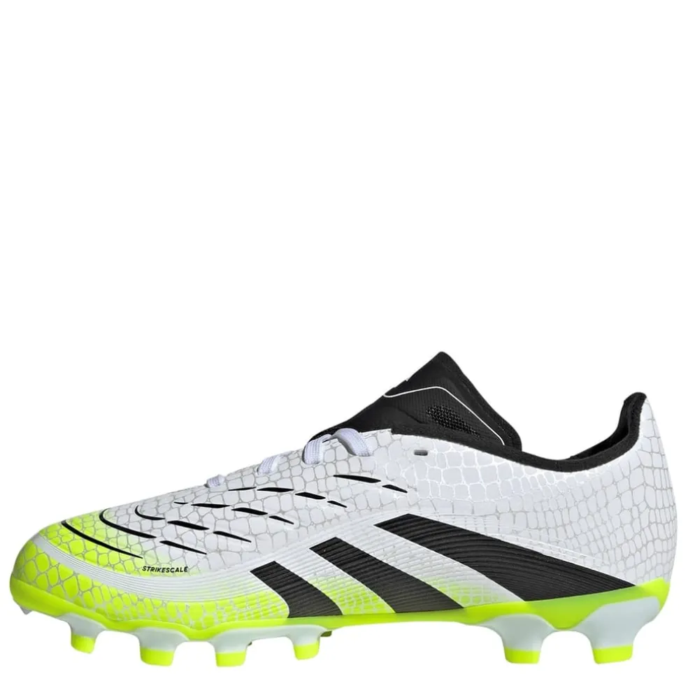 adidas Predator League Juniors Multi Ground Football Boots in White