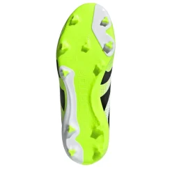 adidas Predator League Laceless Juniors Firm Ground Football Boots in White