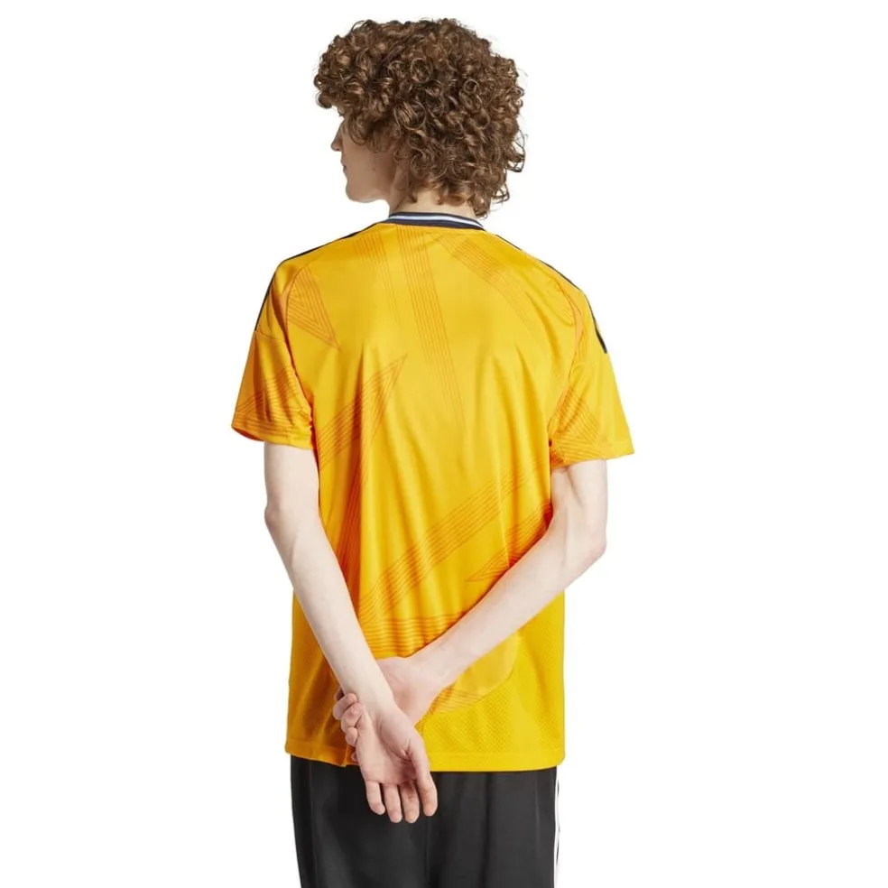 adidas Real Madrid Away Shirt 2024 2025 Adults in Orange