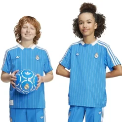 adidas Real Madrid Icon Shirt 2025 2026 Juniors in Blue