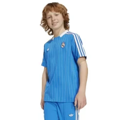 adidas Real Madrid Icon Shirt 2025 2026 Juniors in Blue
