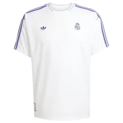 adidas Real Madrid Icon T-Shirt Adults in White
