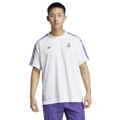adidas Real Madrid Icon T-Shirt Adults in White