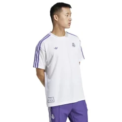 adidas Real Madrid Icon T-Shirt Adults in White