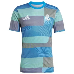 adidas Real Madrid Pre Match Shirt 2025 2026 Adults in Blue