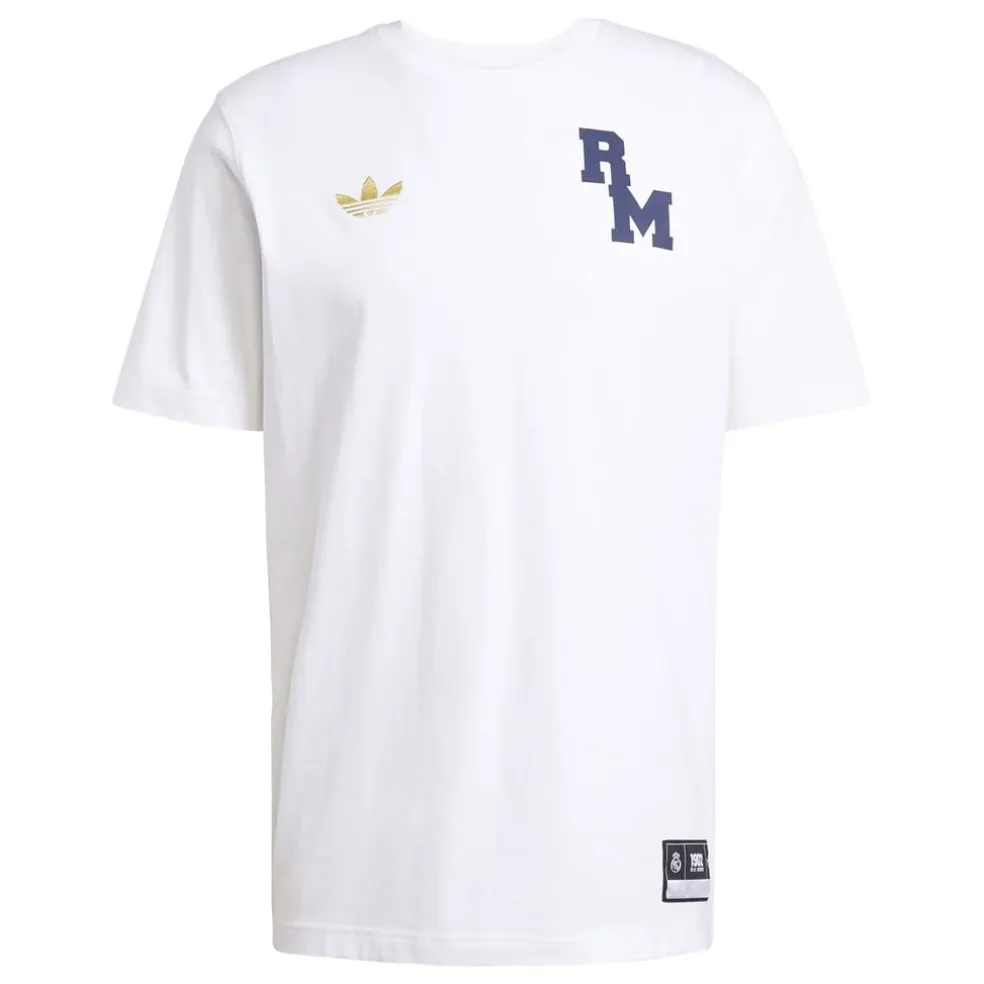 adidas Real Madrid Vrct Tee in White