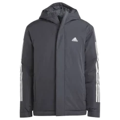 adidas 3s Hooded Jacket in Black