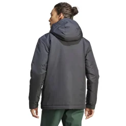 adidas 3s Hooded Jacket in Black