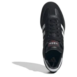 adidas Samba Leather Trainers Juniors in Black