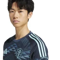 adidas Seattle Sounders Away Shirt 2025 2026 Adults in Blue