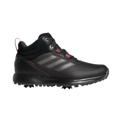 adidas S2G Mid-Cut RAIN.RDY Golf Shoes in Black