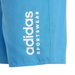 adidas Sportswear Essentials Logo Clx Swim Shorts Juniors in Blue