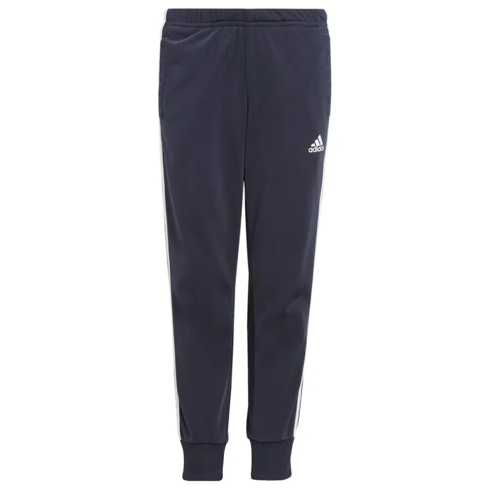 adidas Stripe Poly Tracksuit in Blue