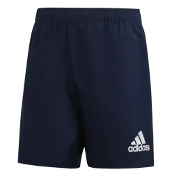 adidas 3-Stripes Rugby Shorts in Navy-White