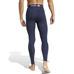 adidas Techfit Compression Training Long Tights in Blue