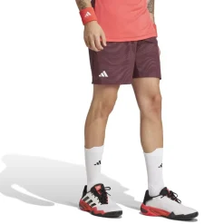 adidas Tennis Pro Climacool 7 Inch Ergo Shorts in Red