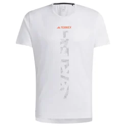 adidas Terrex Agravic Trail Running T-Shirt in White