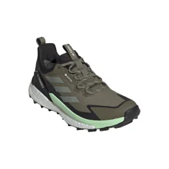 adidas Terrex Free Hiker 2.0 Gore-Tex Low Hiking Trainers in olive