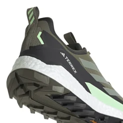 adidas Terrex Free Hiker 2.0 Gore-Tex Low Hiking Trainers in olive