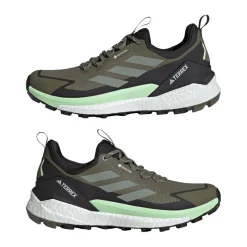adidas Terrex Free Hiker 2.0 Gore-Tex Low Hiking Trainers in olive