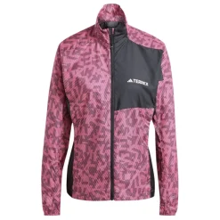 adidas Terrex Trail Running Wind Jacket in Pink