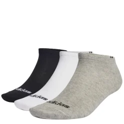 adidas Thin Linear Low Cut Socks 3p in Multi
