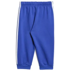 adidas Tiberio 3 Stripes Colorblock Fleece Track Suit Infants in Blue