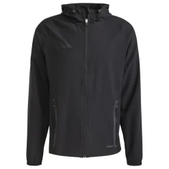 adidas Tiro 25 Competition Vis Tech Travel Jacket in Black