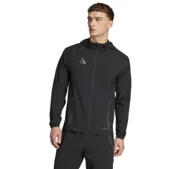 adidas Tiro 25 Competition Vis Tech Travel Jacket in Black