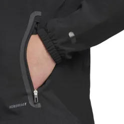 adidas Tiro 25 Competition Vis Tech Travel Jacket in Black