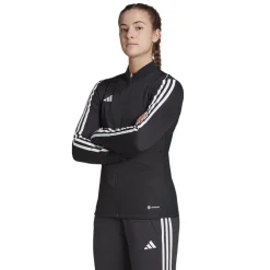 adidas Tiro 23 League Sweat Jacket in Black