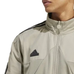 adidas Tiro Material Mix Track Jacket in Green