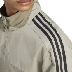 adidas Tiro Material Mix Track Jacket in Green