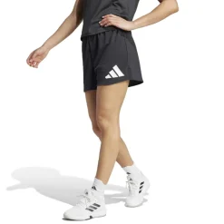 adidas Train Essentials Big Logo Shorts in Black