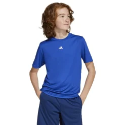 adidas Train Essentials Logo T-Shirt Juniors in Blue