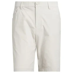 adidas Ultimate 365 Logo Print Athletic Shorts in Beige