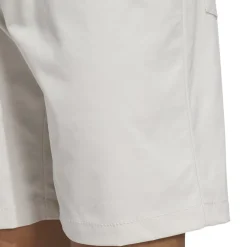 adidas Ultimate 365 Logo Print Athletic Shorts in Beige