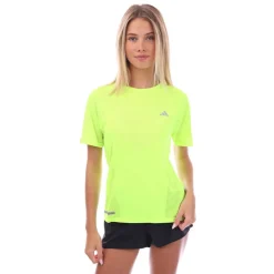 adidas Ultimate Knit T-Shirt in Lemon