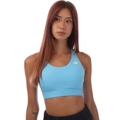 adidas Ultimateadidas Run Medium-Support Bra in Blue