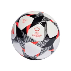 adidas UWCL 23/24 Mini Knockout Ball in White Black