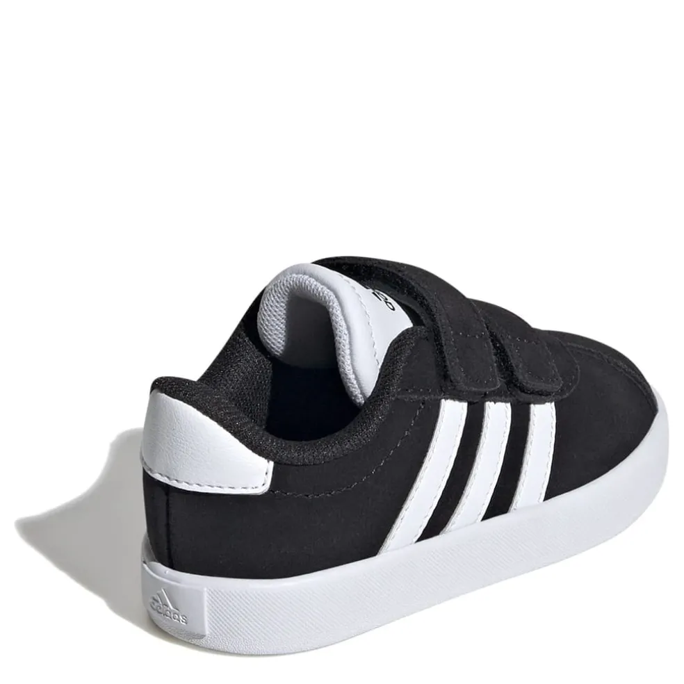 adidas Vl Court 3.0 Infants Shoes in Black