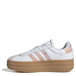 adidas Vl Court Bold Lifestyle Shoes Juniors in White