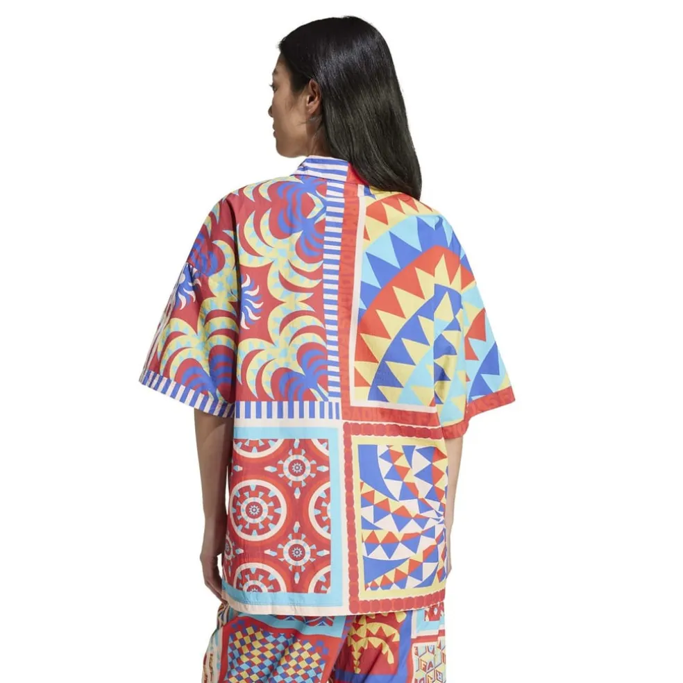 adidas W Farm Top in Blue